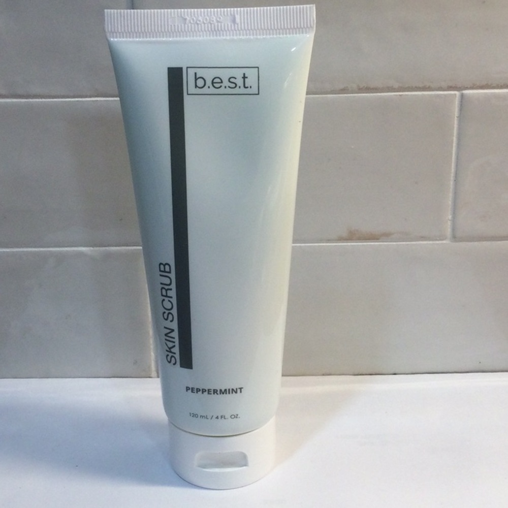 B.E.S.T. Skin Scrub Peppermint 120 mL/4 fl. OZ (Distributed by Agellum)